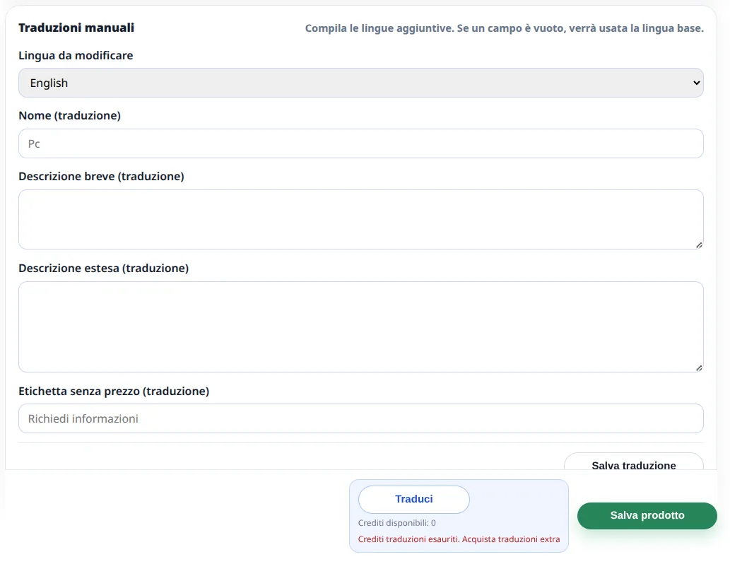 Pubblicazione e riepilogo contenuti nella dashboard Fleety